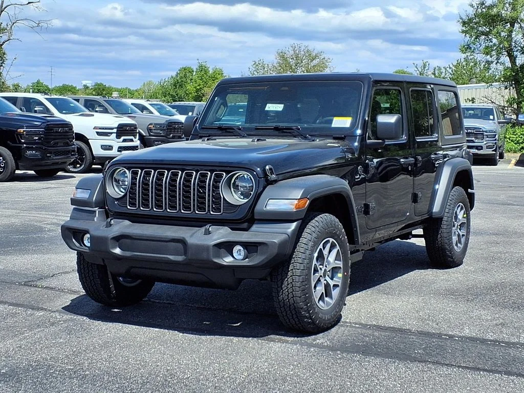New 2026 Black Clear-Coat Exterior Paint Jeep Sport S image 2
