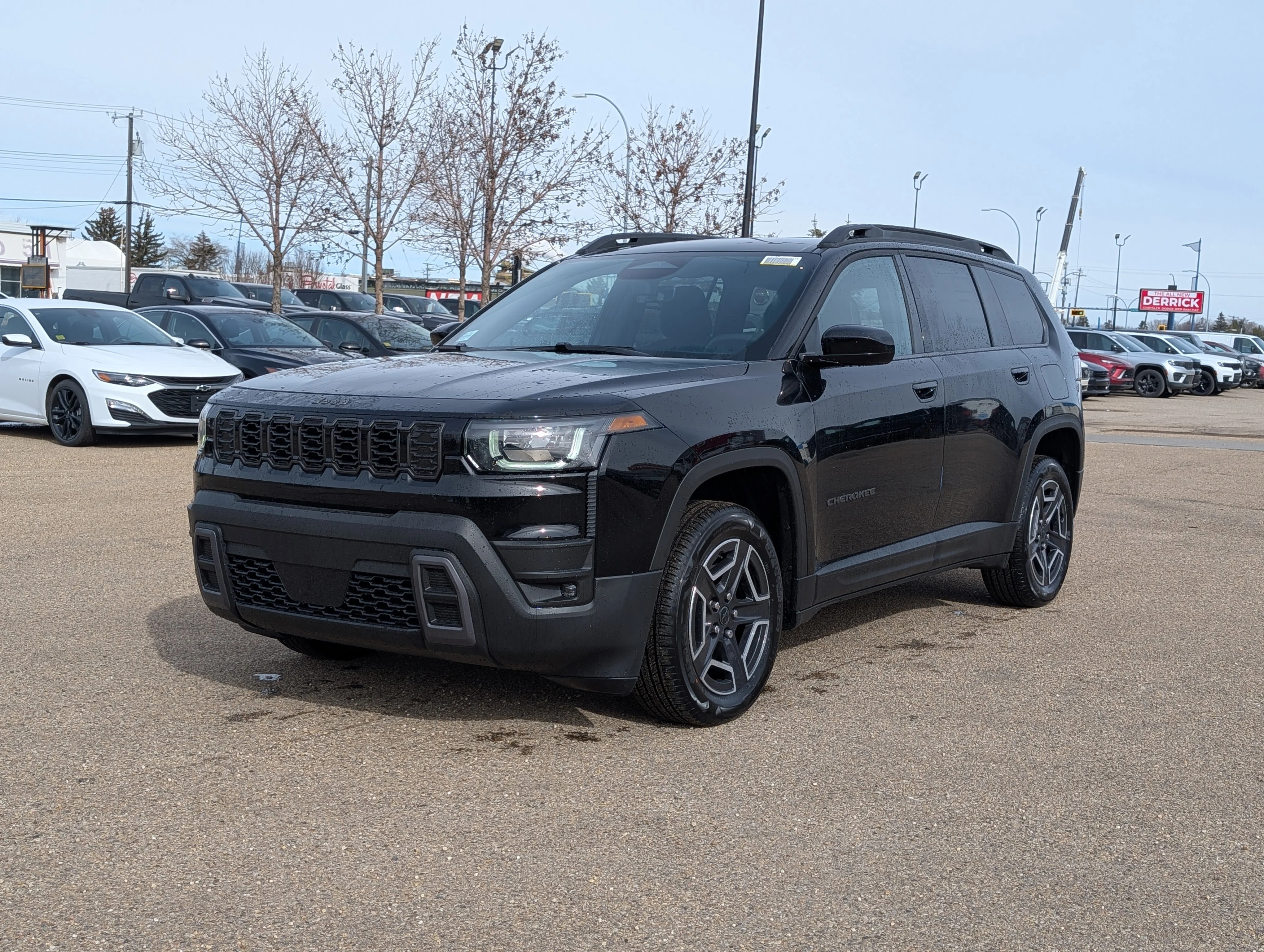 New 2026 Diamond Black Crystal Pearl Jeep Laredo image 2