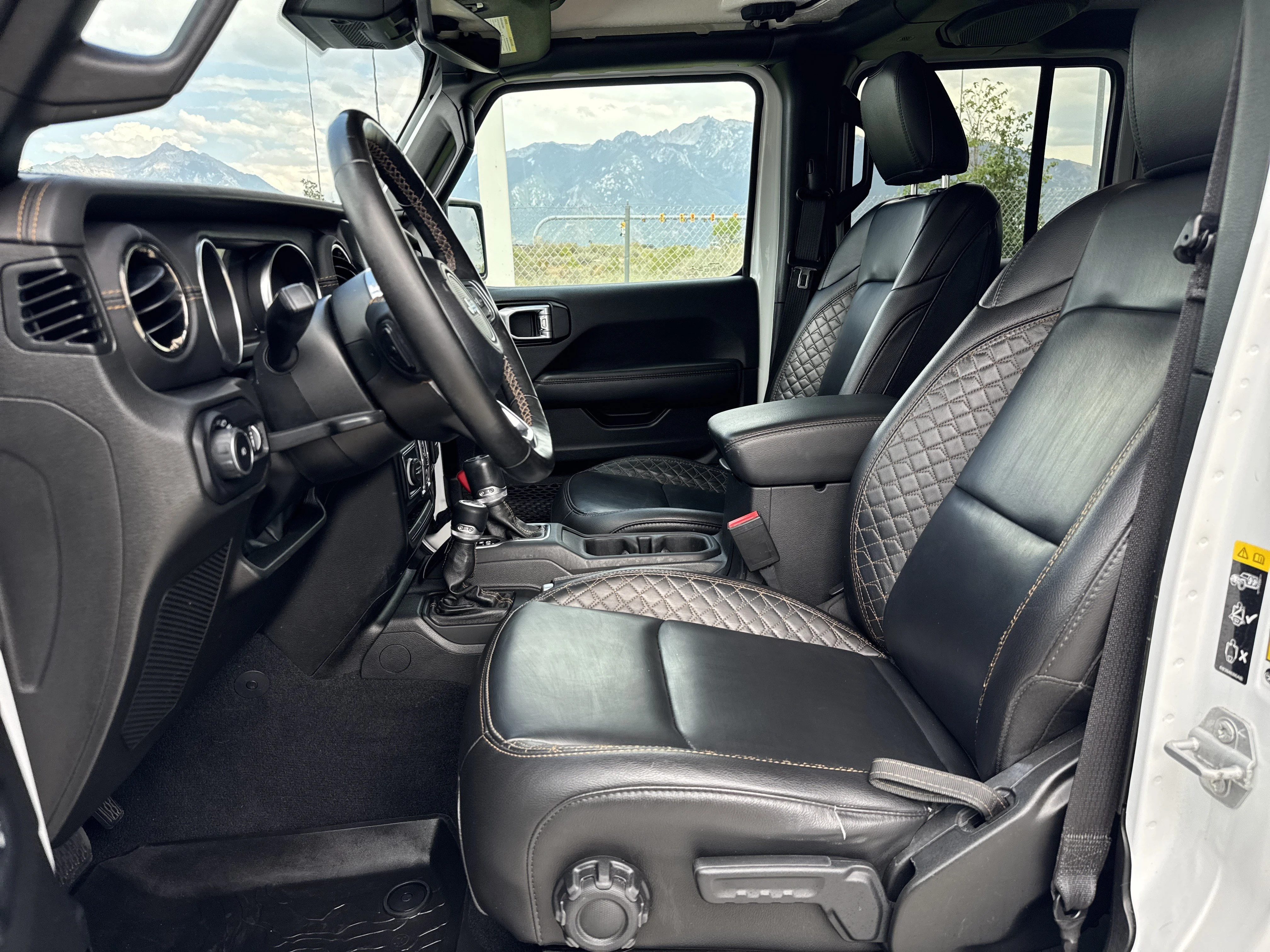 Used 2023 Bright White Clearcoat Jeep High Altitude image 19