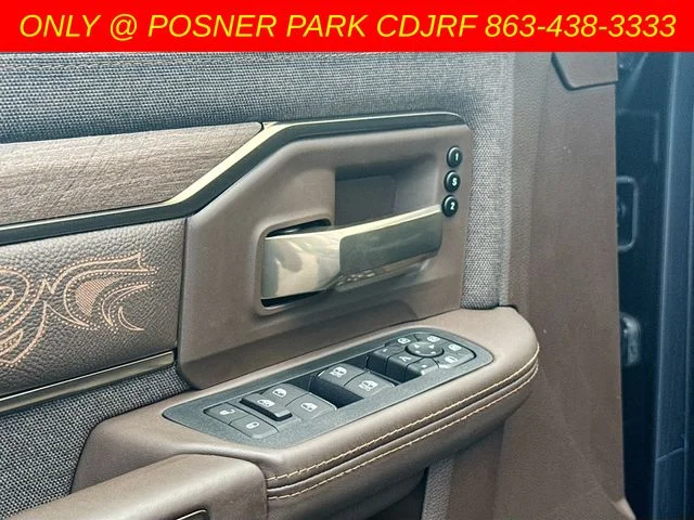 New 2026 Forged Blue Metallic Exterior Paint RAM Limited Longhorn image 18