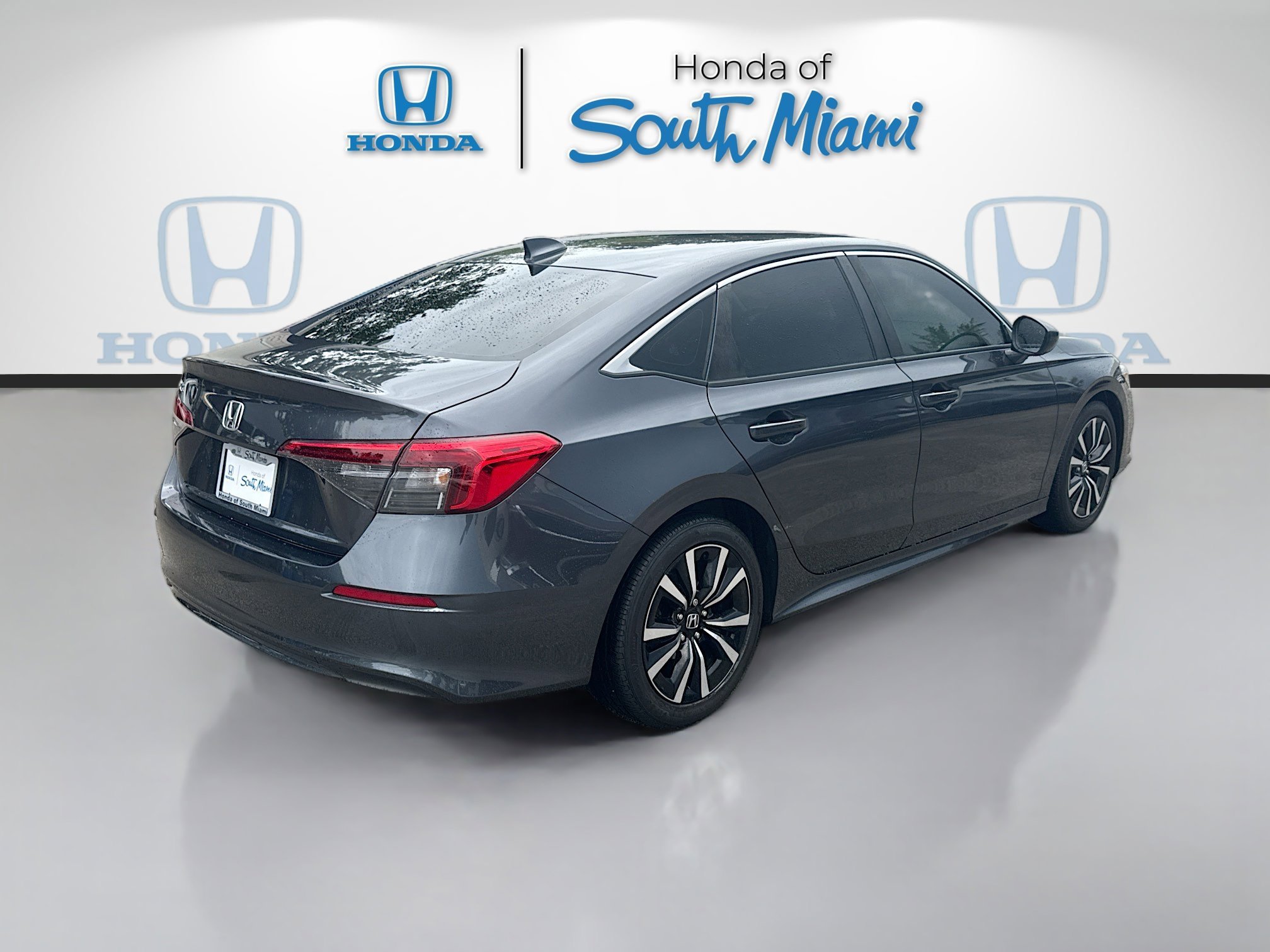Certified Used 2024 Meteorite Gray Metallic Honda 1.5T 4D EX image 7