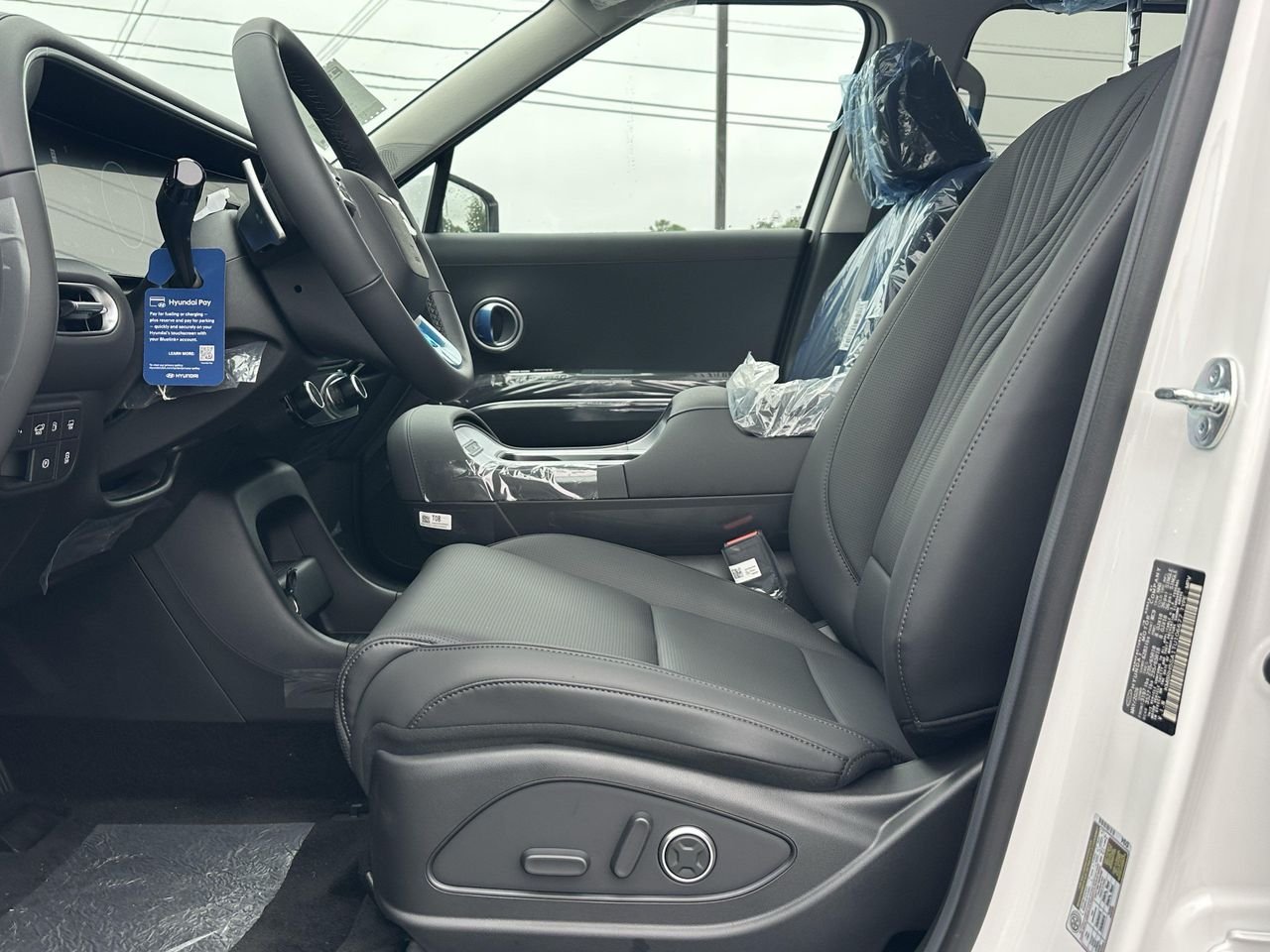 New 2026 Creamy White Pearl Hyundai Blue SEL Premium 7P image 9