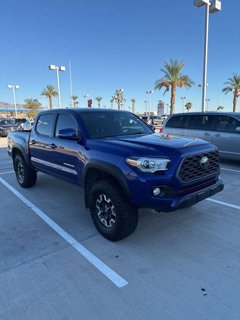 Used 2022 Blue Toyota TRD Off-Road image 2