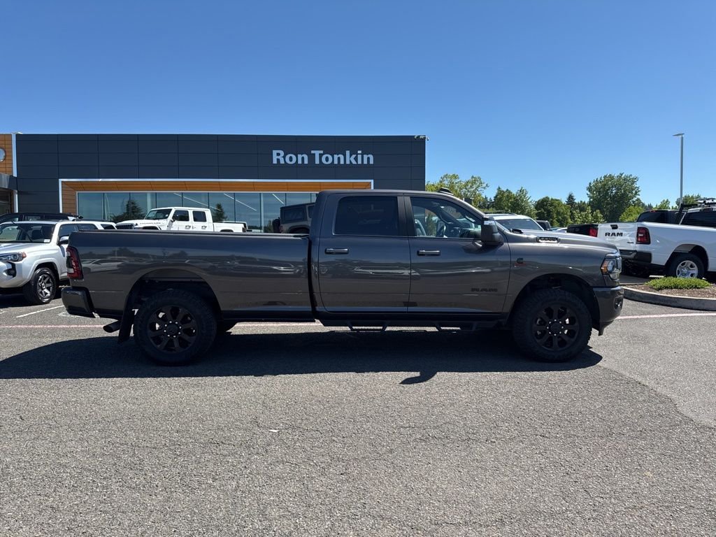 Used 2024 Granite Crystal Metallic Clearcoat Ram Big Horn image 8