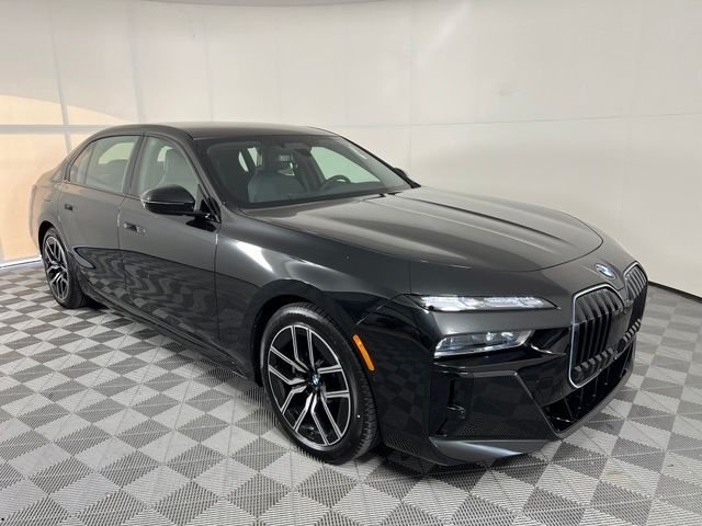 New 2026 Black BMW 740i image 1