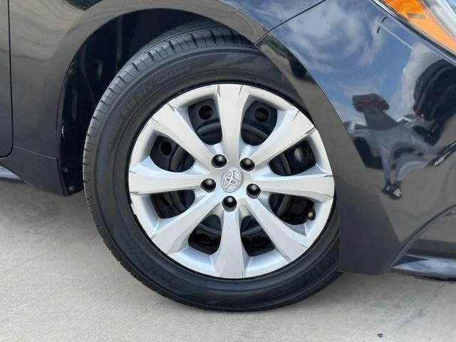 Certified Used 2024 MIDNIGHT BLACK METAL Toyota LE image 3