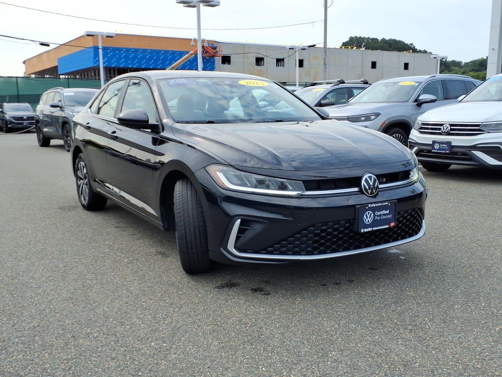 Certified Used 2025 Deep Black Pearl Volkswagen S image 3