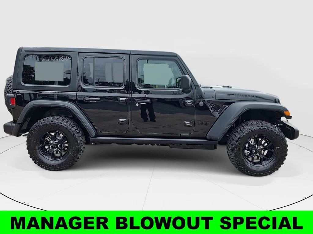 New 2026 Black Clear-Coat Exterior Paint Jeep Willys image 2