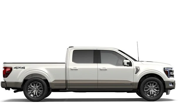 New 2026 Star White Metallic Tri-Coat Ford King Ranch image 3