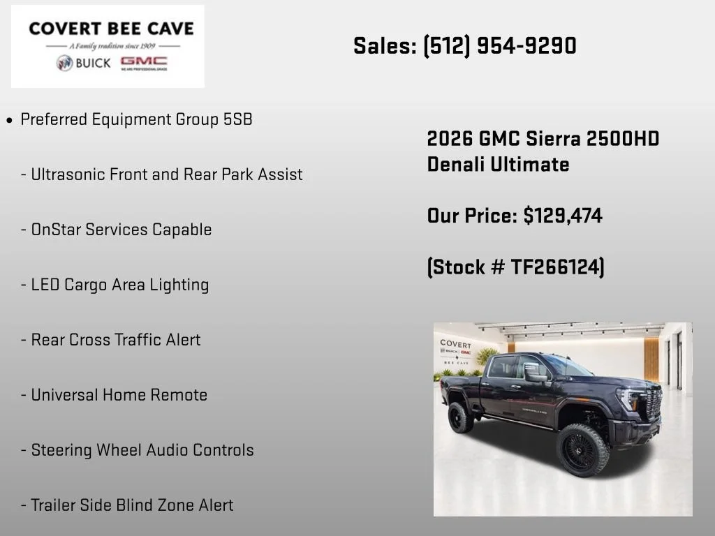 2026 GMC Sierra 2500HD Denali Ultimate - Photo 31