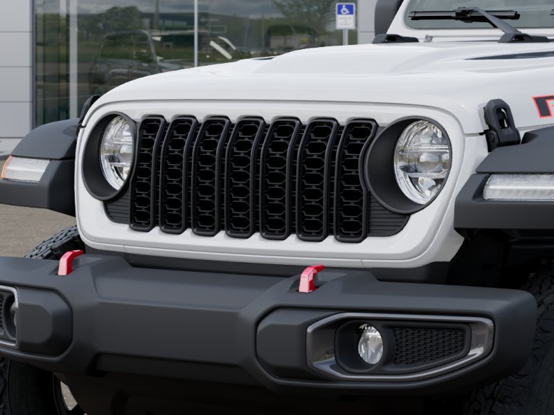 New 2026 Bright White Clear-Coat Exterior Paint Jeep Rubicon image 43