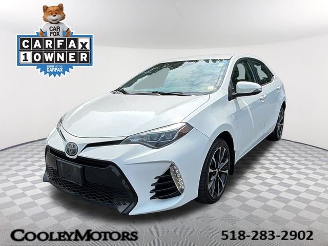 Used 2018 White Toyota SE image 1