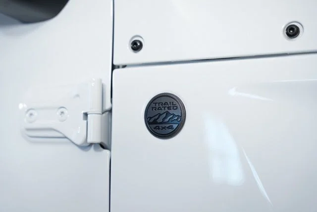 New 2026 Bright White Clear-Coat Exterior Paint Jeep Sport S image 46