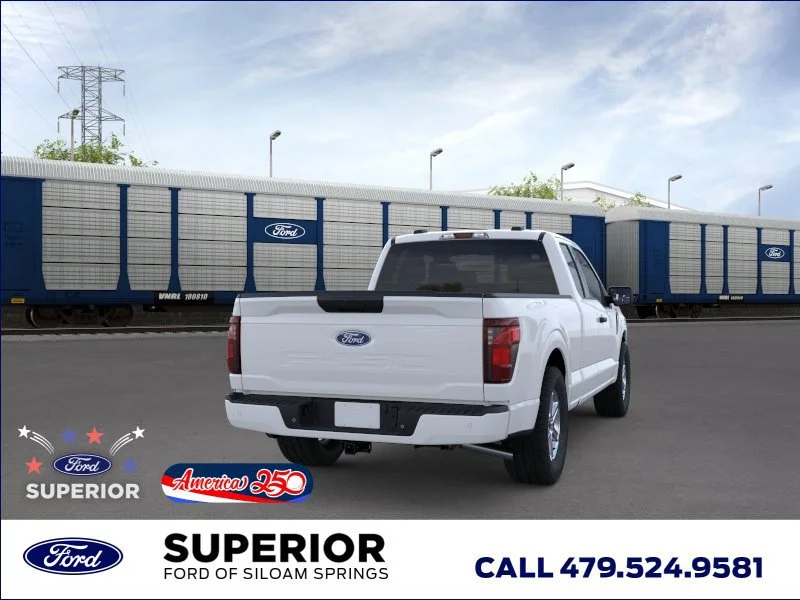 New 2026 Oxford White Ford XLT image 8