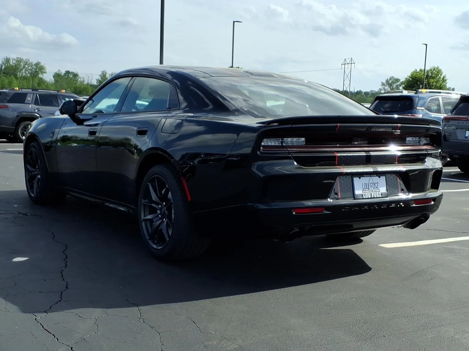 New 2026 Diamond Black Crystal Pearlcoat Dodge Scat Pack Plus image 4