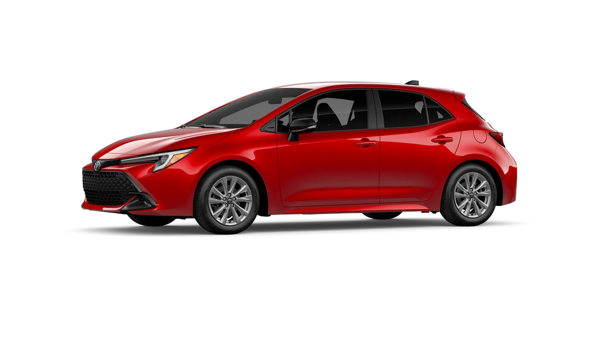 New 2027 Finish Line Red Toyota SE image 3