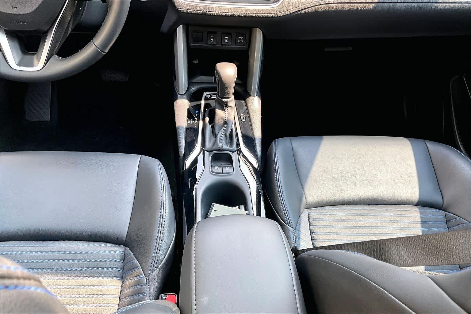 Used 2024 Blue Crush Metallic Toyota Hybrid XSE image 17