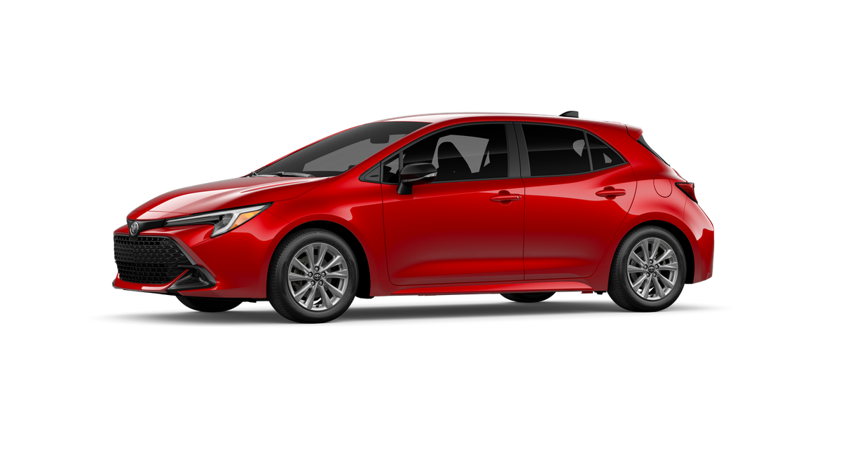 New 2027 Finish Line Red Toyota SE image 3