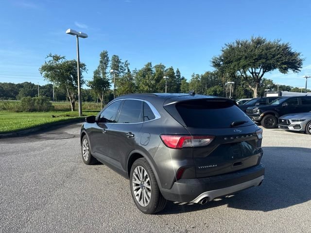 Used 2020 Magnetic Metallic Ford Titanium Hybrid image 3