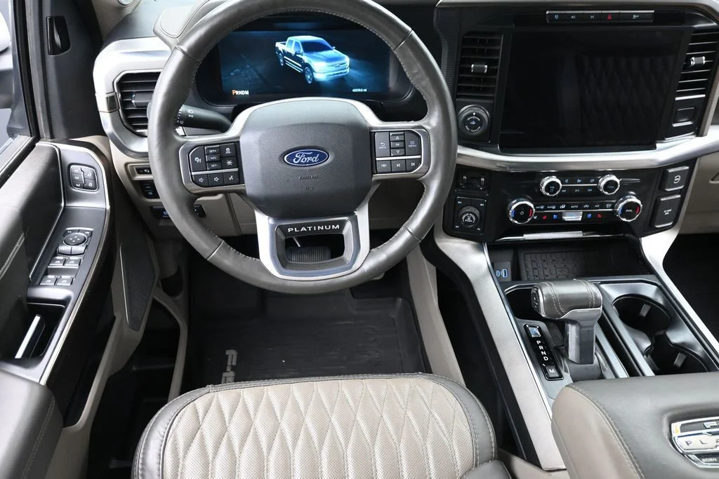 Certified Used 2024 White Ford Platinum image 16