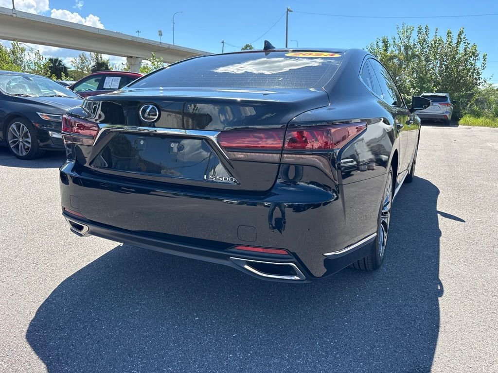 Used 2023 Black Lexus 500 Base image 3