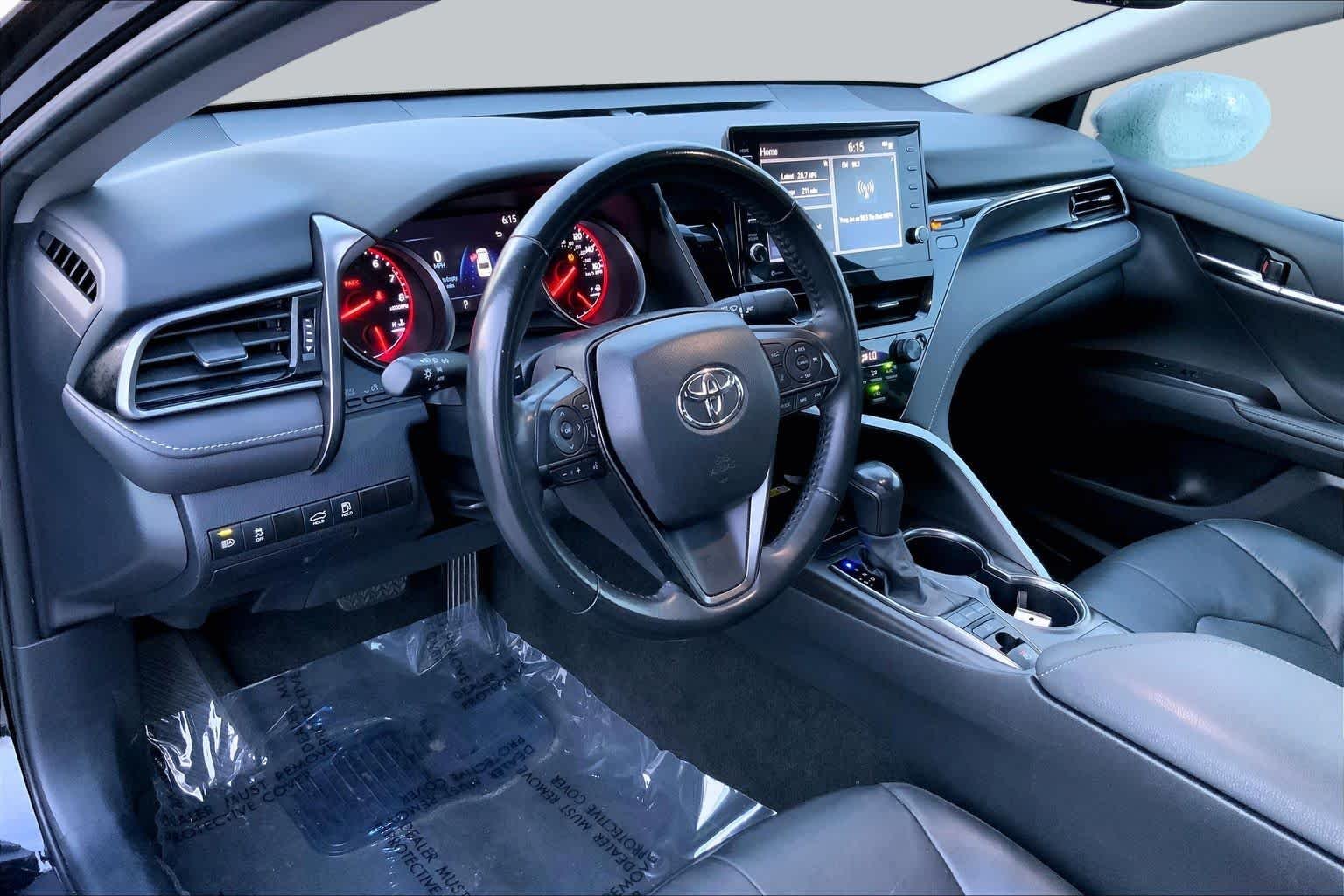 Used 2024 Midnight Black Metallic Toyota XSE image 15