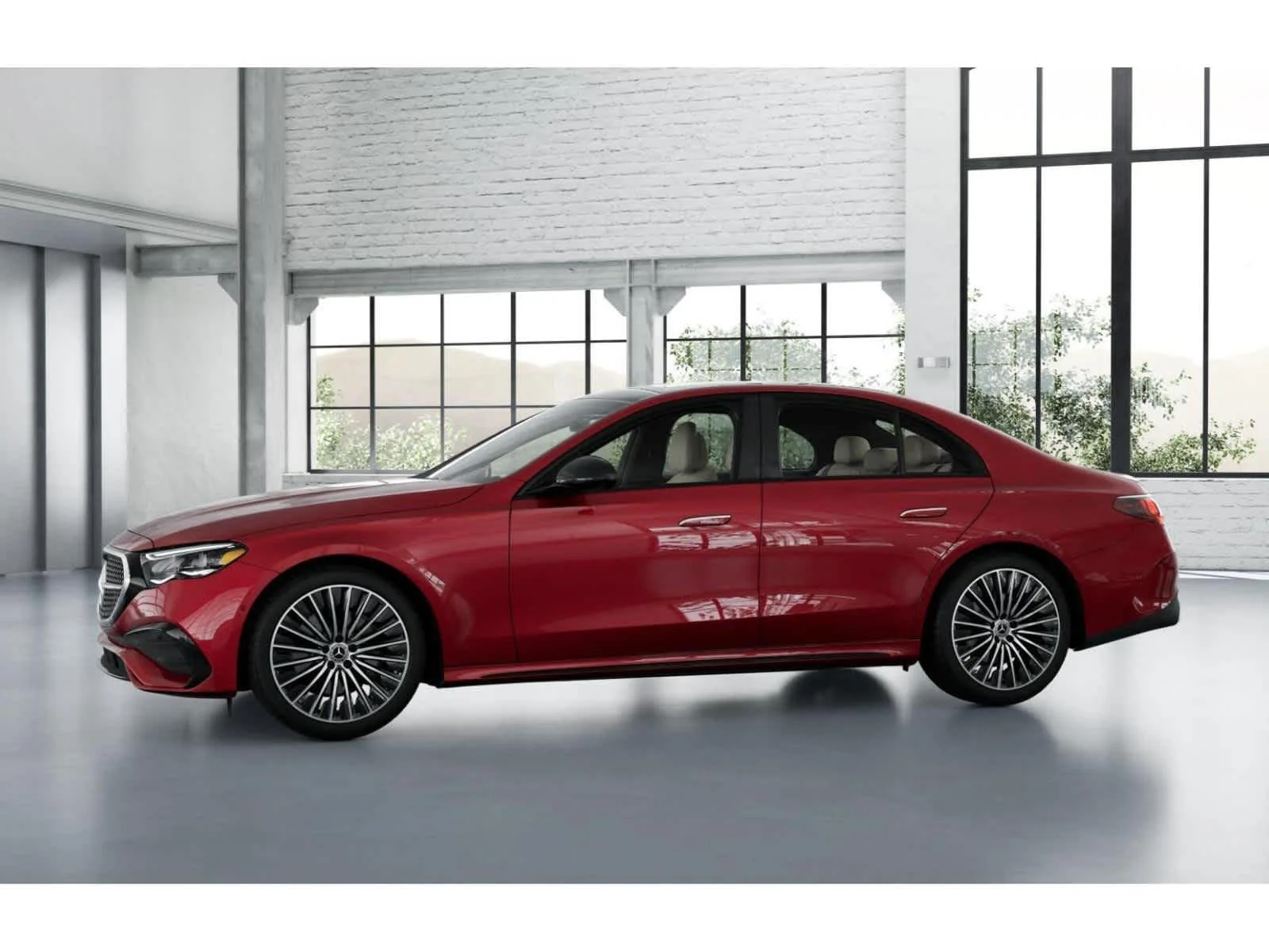 New 2026 MANUFAKTUR Patagonia Red Metallic Mercedes-Benz E 350 image 35