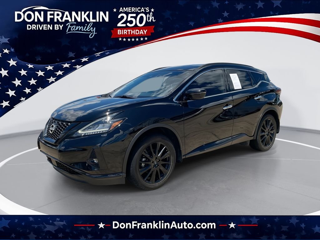 Used 2023 Black Nissan SV image 1