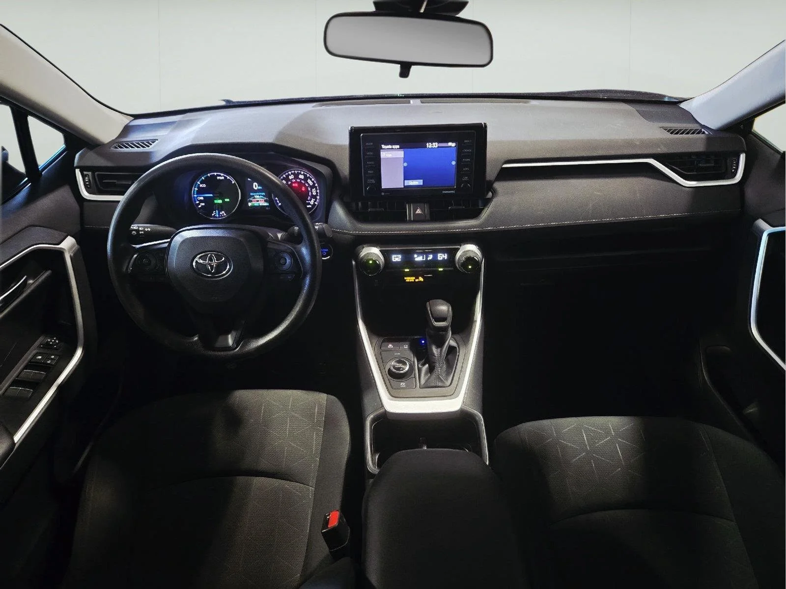 Used 2022 Midnight Black Metallic Toyota Hybrid XLE image 28