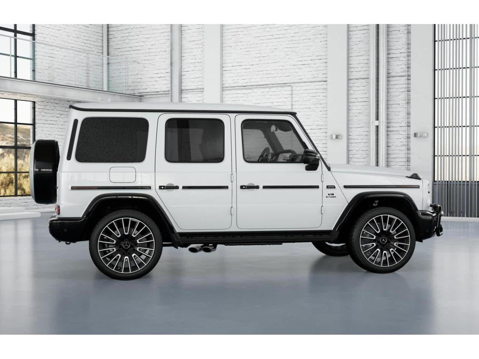 New 2026 MANUFAKTUR Moonlight White Metallic Mercedes-Benz AMG® G 63 image 16