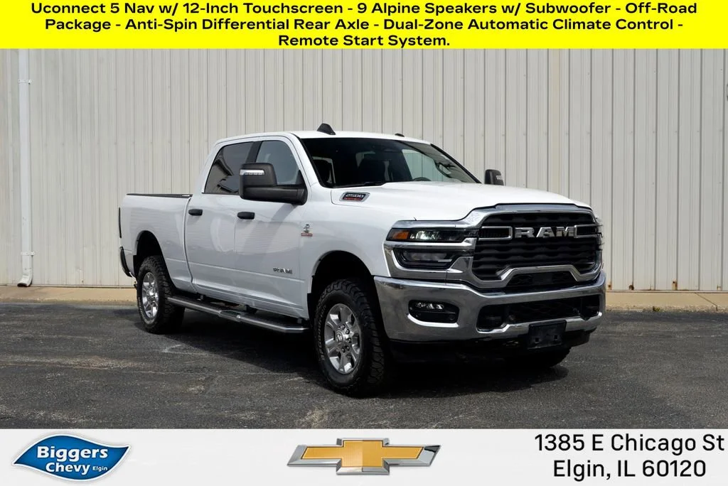 2025 RAM 2500 Big Horn 4X4 Crew Cab SWB's photo