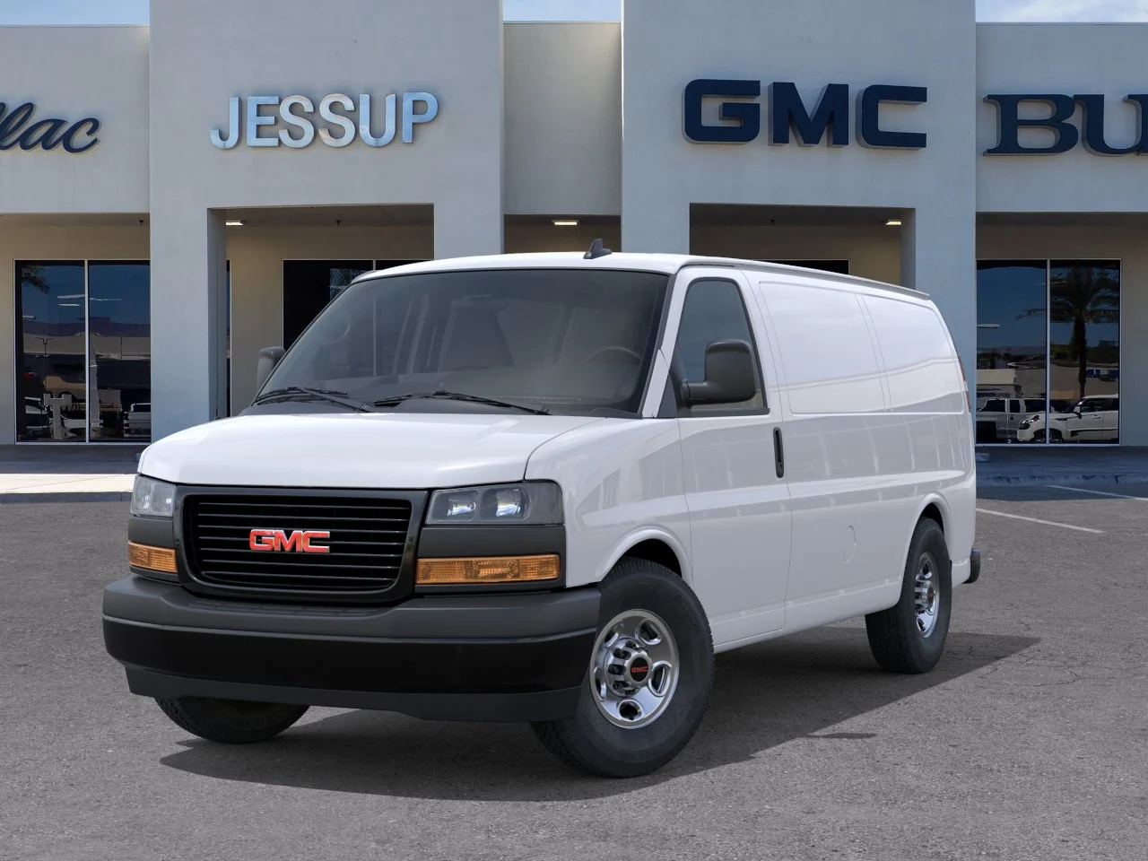 New 2025 Summit White GMC Work Van image 6