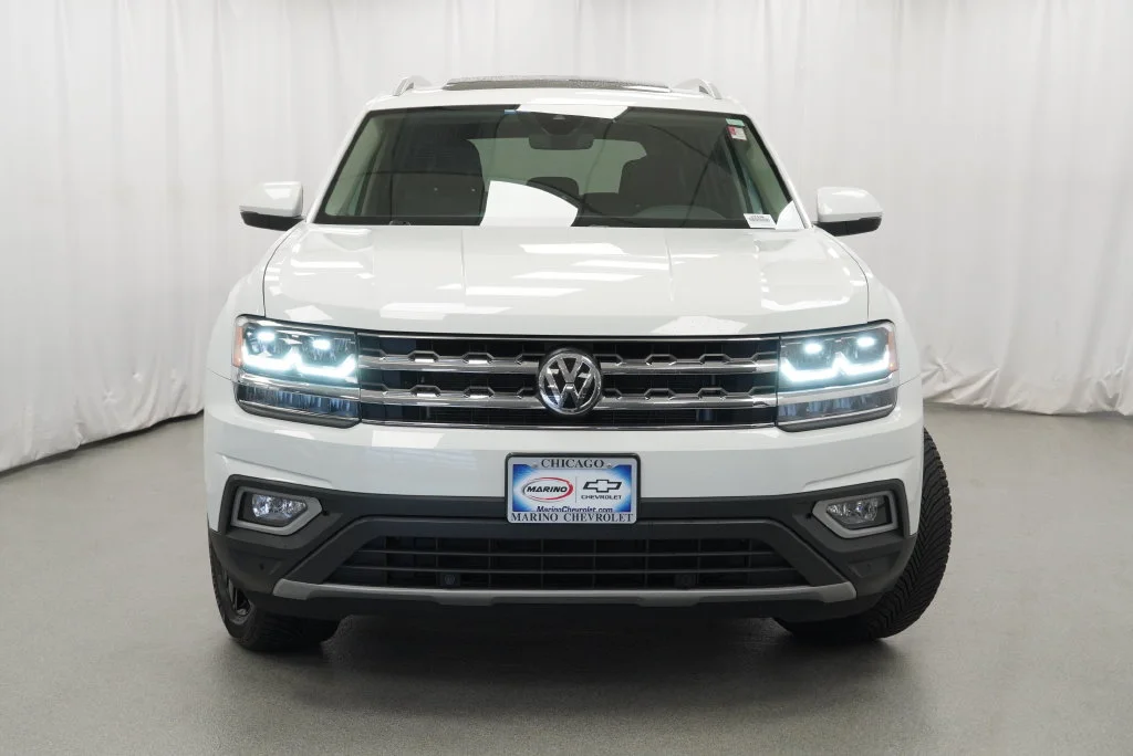 Used 2019 White Volkswagen 3.6L V6 SEL image 40