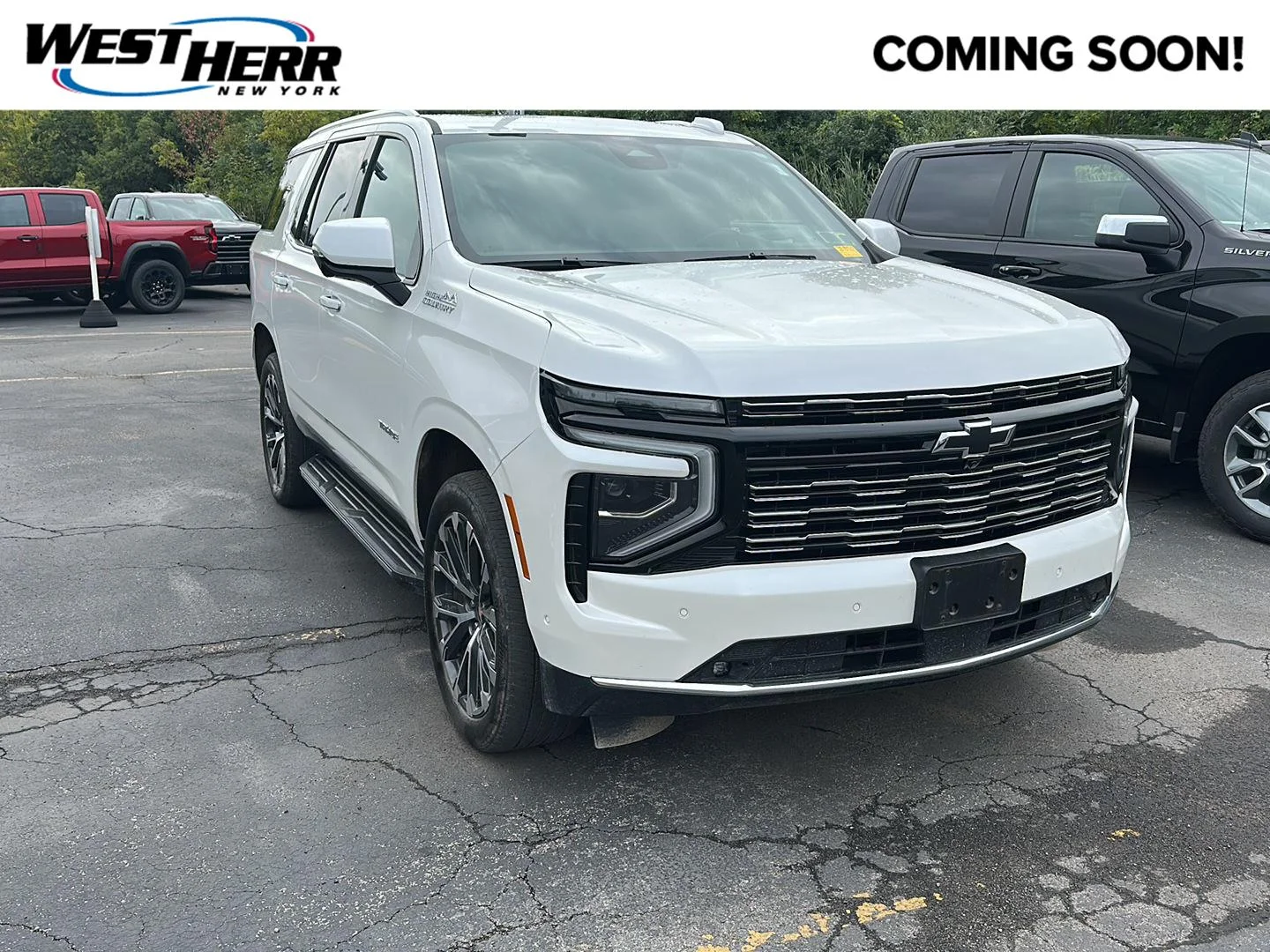 Used 2025 Iridescent Pearl Tricoat Chevrolet High Country image 1