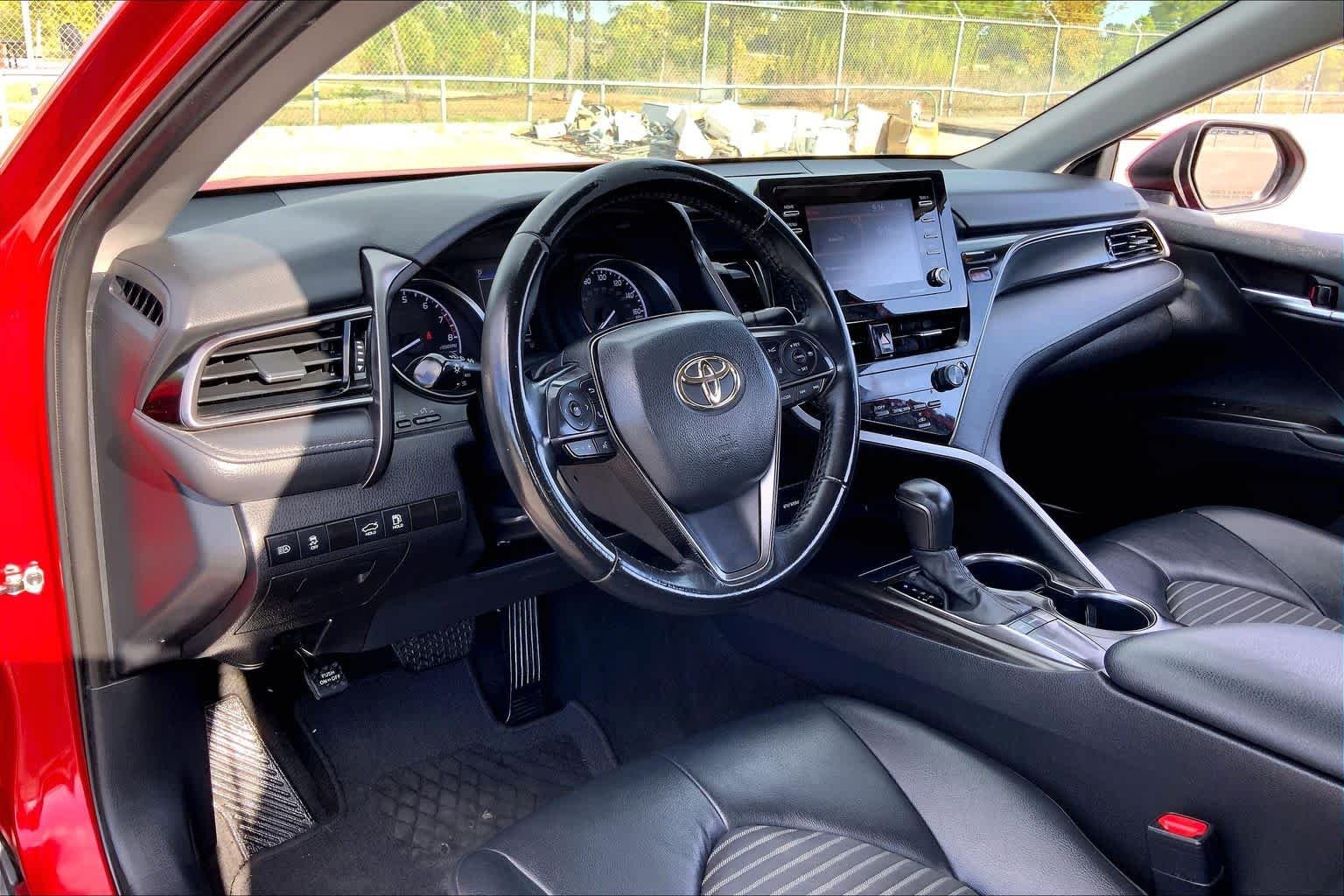 Used 2023 Supersonic Red Toyota SE image 17