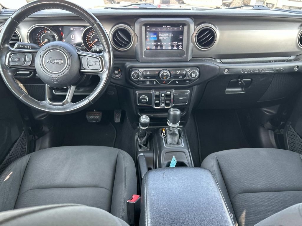 Used 2020 Black Clearcoat Jeep Unlimited Sport S image 13