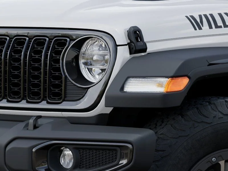 New 2026 Bright White Clear-Coat Exterior Paint Jeep Willys image 10