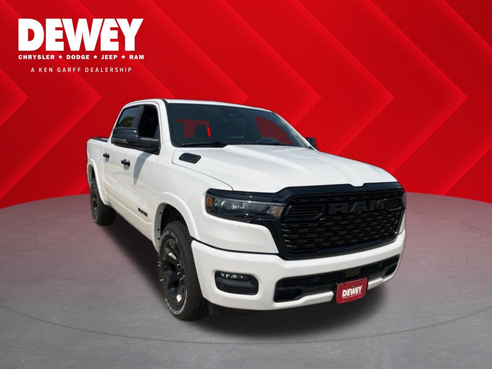 New 2026 Bright White Clearcoat RAM Big Horn image 1