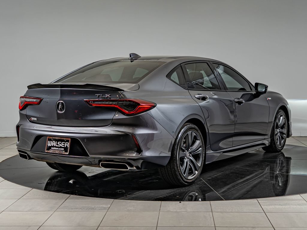 Certified Used 2022 Modern Steel Metallic Acura A-SPEC image 5