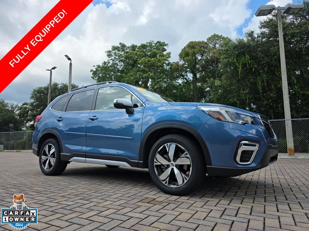 Used 2021 Blue Subaru Touring image 1