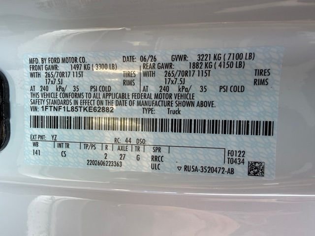 New 2026 Oxford White Ford XL image 36