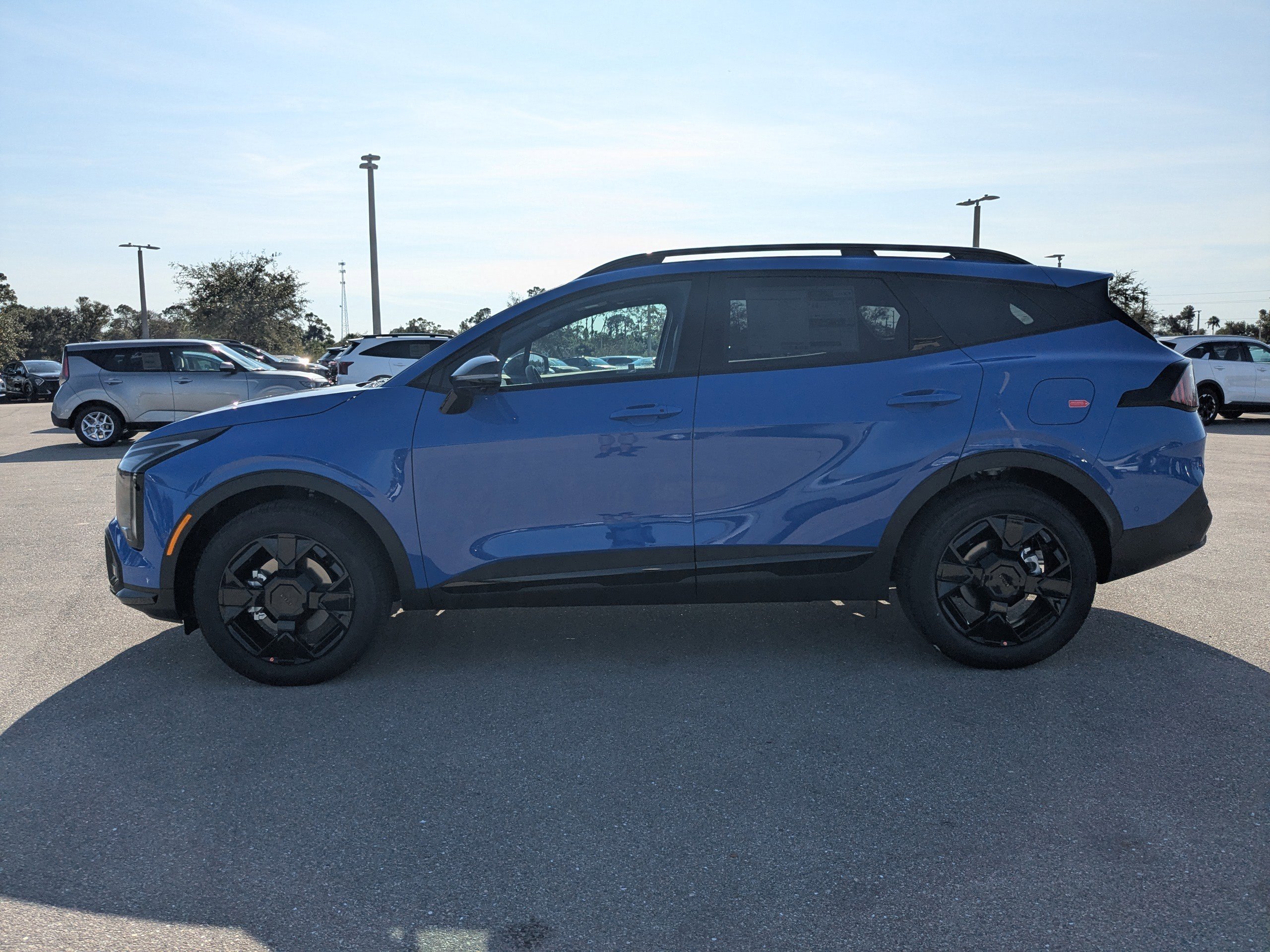 New 2026 Nebular Blue Kia X-Line image 8