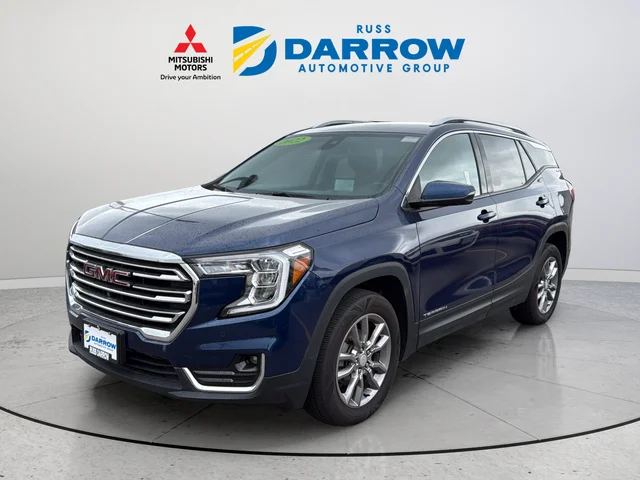 Used 2022 Blue GMC SLT image 1