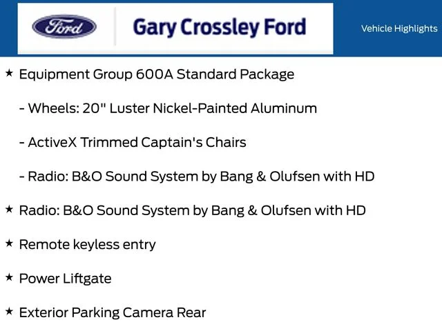 New 2027 Star White Metallic Tri-Coat Ford Platinum™ image 12