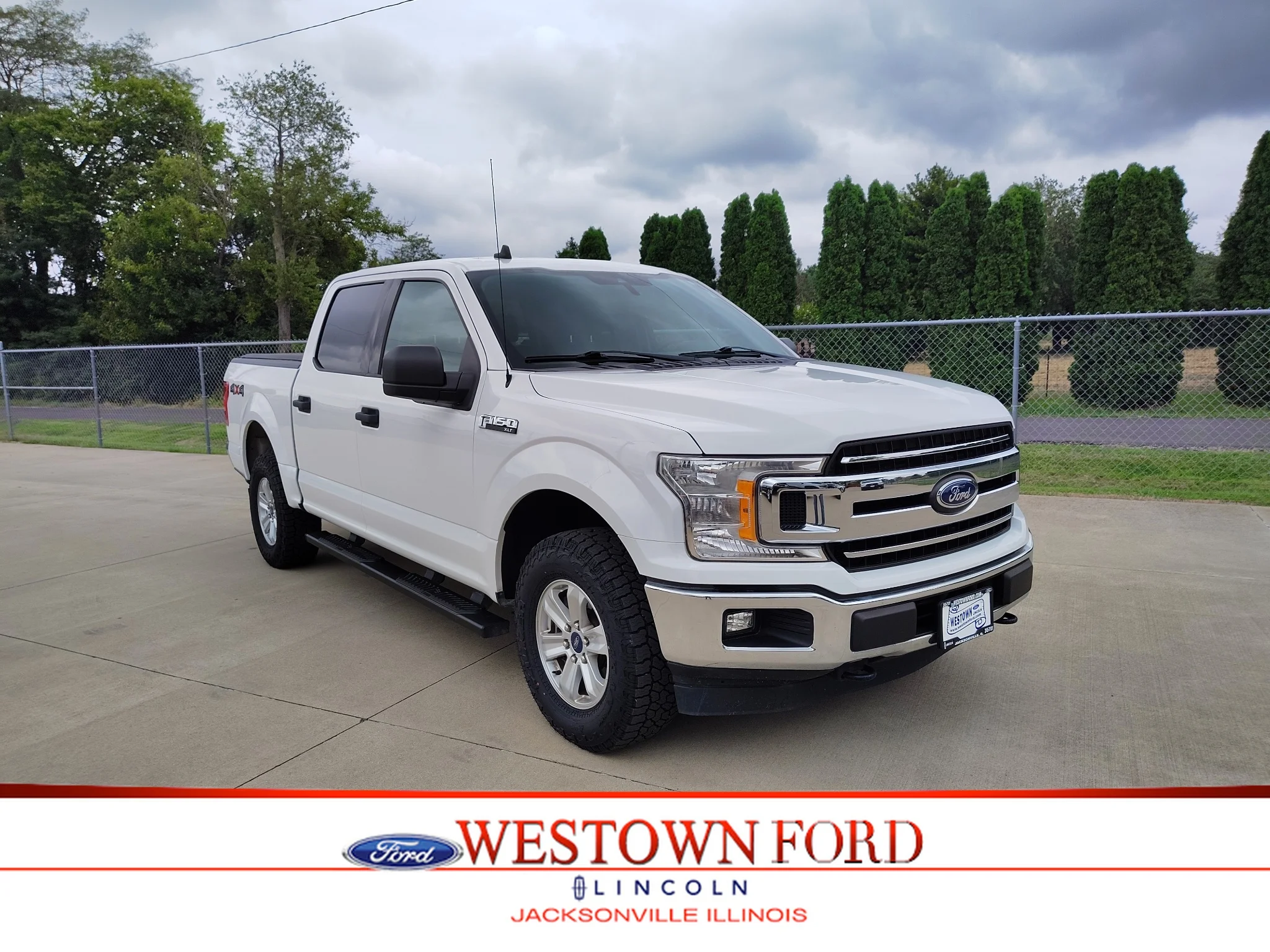 Used 2020 Oxford White Ford XLT image 1
