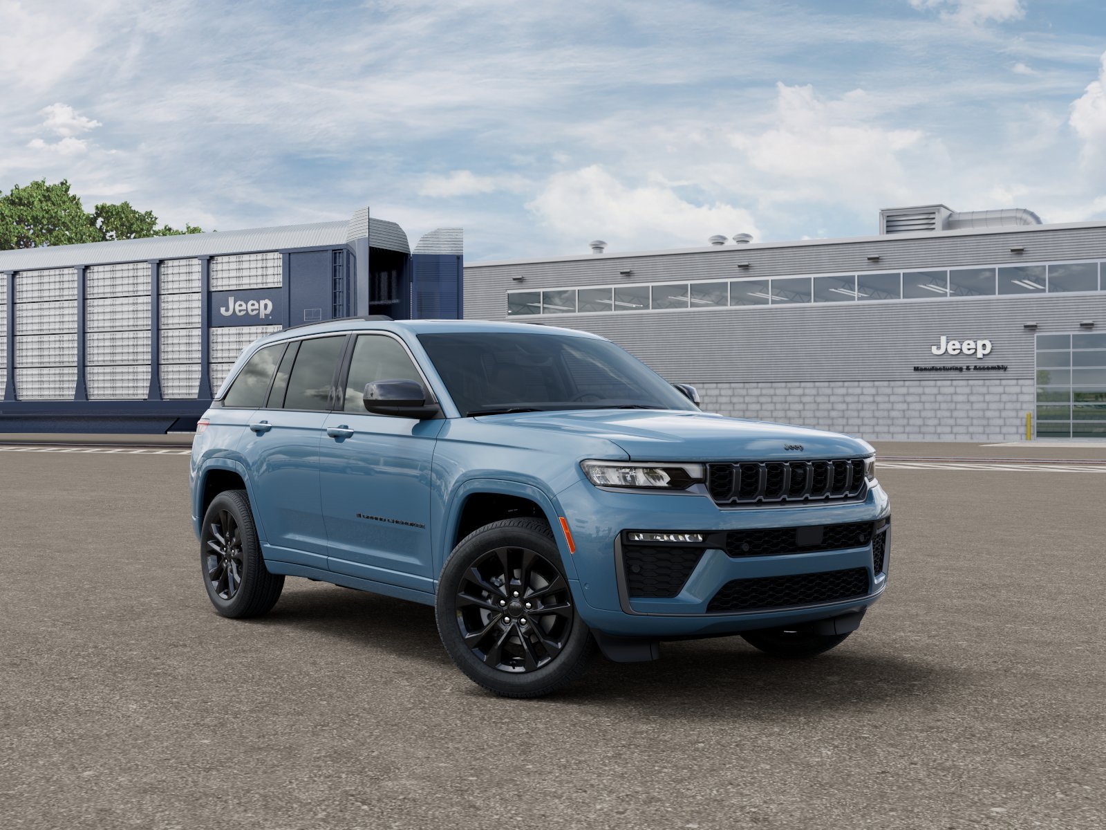 New 2026 Steel Blue Exterior Paint Jeep Limited image 3