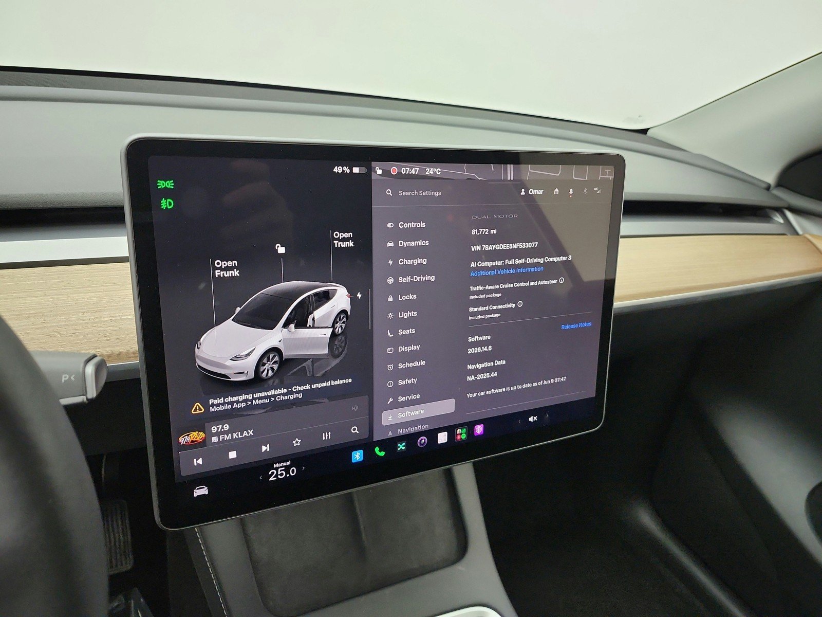 Used 2022 Pearl White Multi-Coat Tesla Long Range AWD image 12
