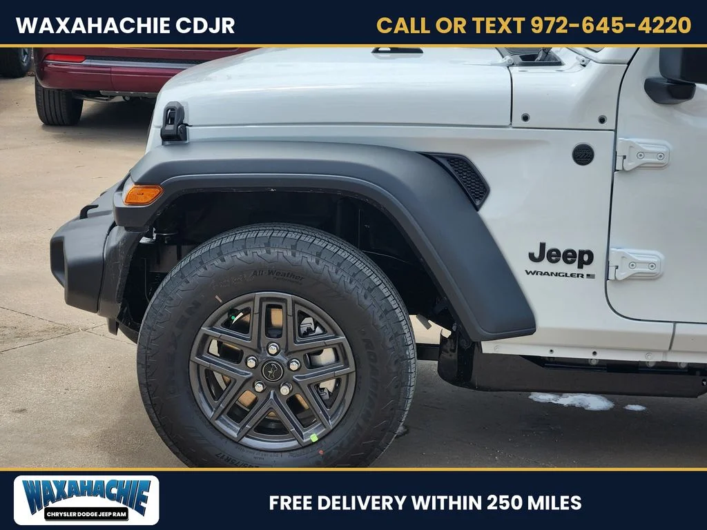 New 2026 Bright White Clear-Coat Exterior Paint Jeep Sport image 7