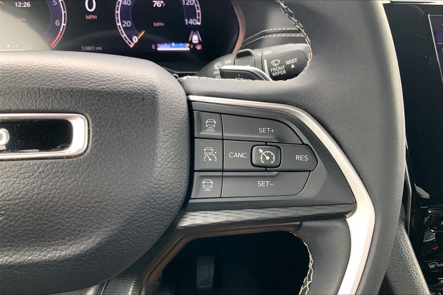 Used 2024 Bright White Clearcoat Jeep Laredo image 22