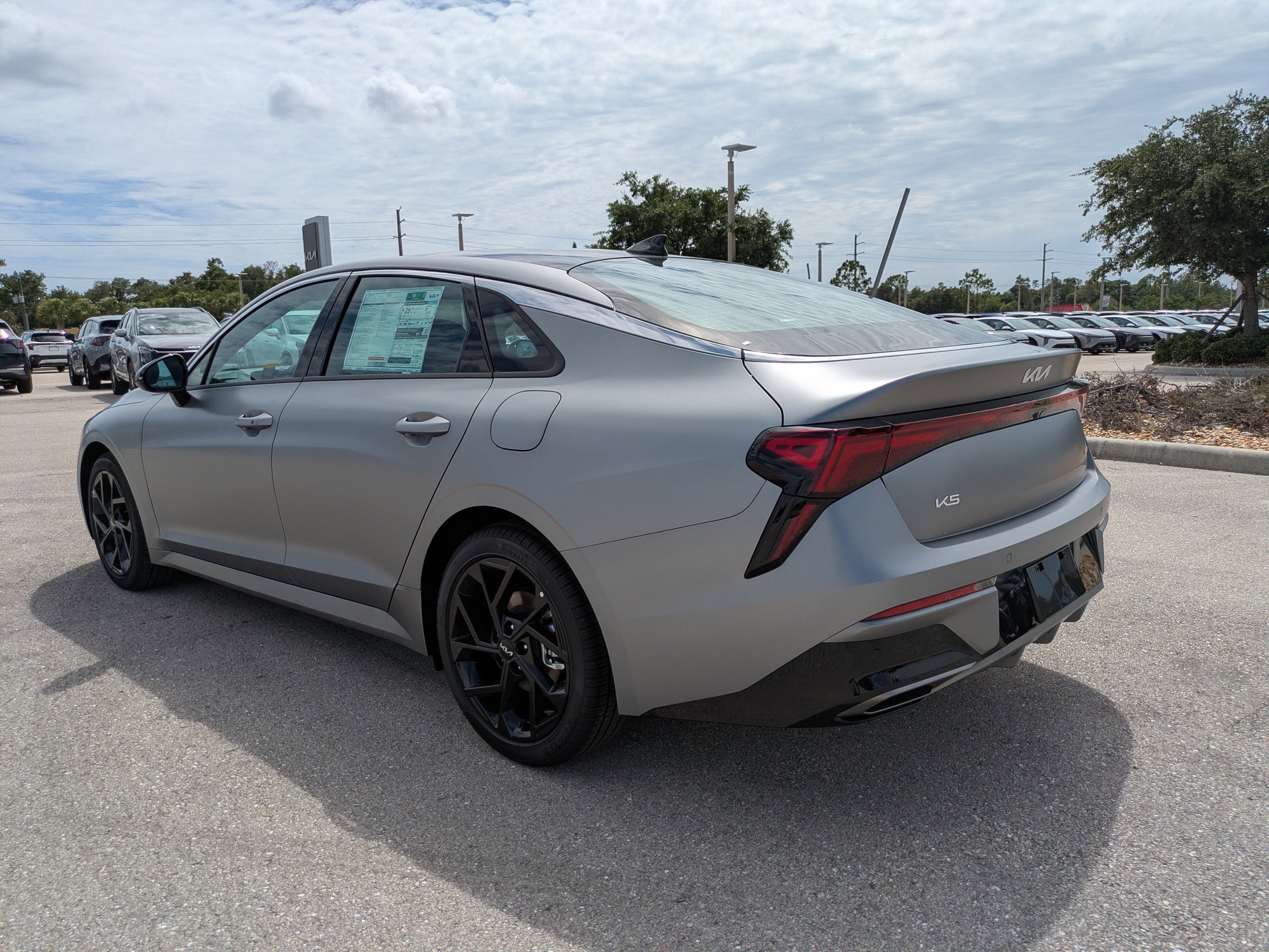 New 2026 Steel Matte Gray Kia GT-Line FWD image 6